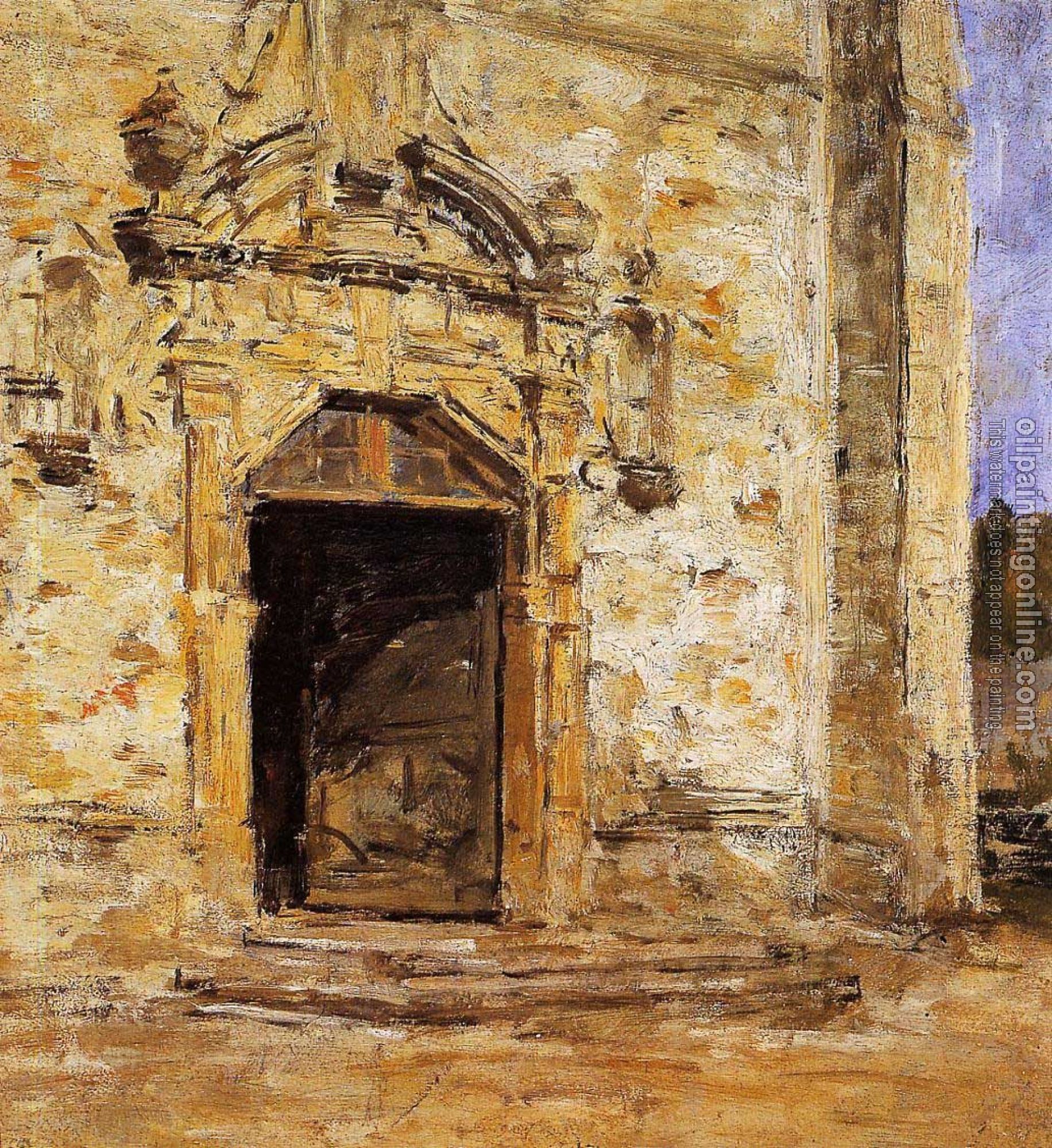 Boudin, Eugene - Door of the Touques Church